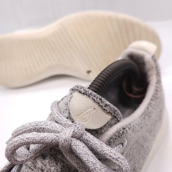 Allbirds Wool Runner Up Athletic Lace Up Running Shoe Mens Size 9 Gray